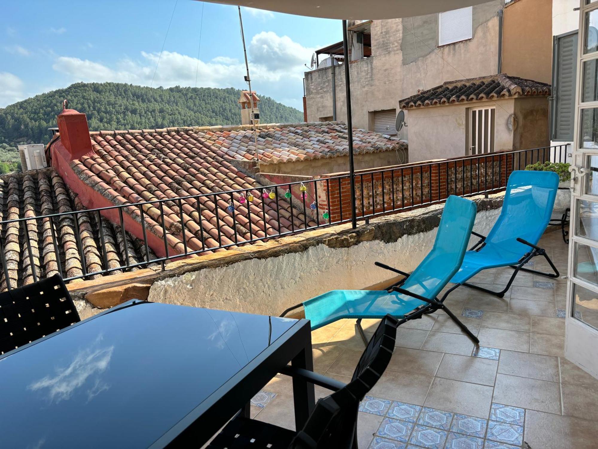 Piso En Vall De Almonacid Con Vistas, Aire Acondicionado, Wifi Y Smart Tv מראה חיצוני תמונה